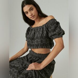 Lucky Brand Off the Shoulder Crop